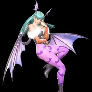 Morrigan Darkstalkers Cosplay Leggings